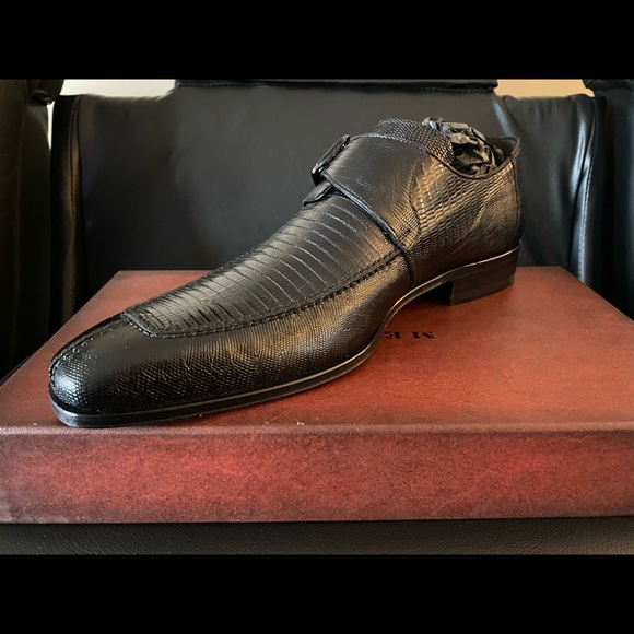 Mezlan Genuine Lizard Loafers - Picture 4 of 8
